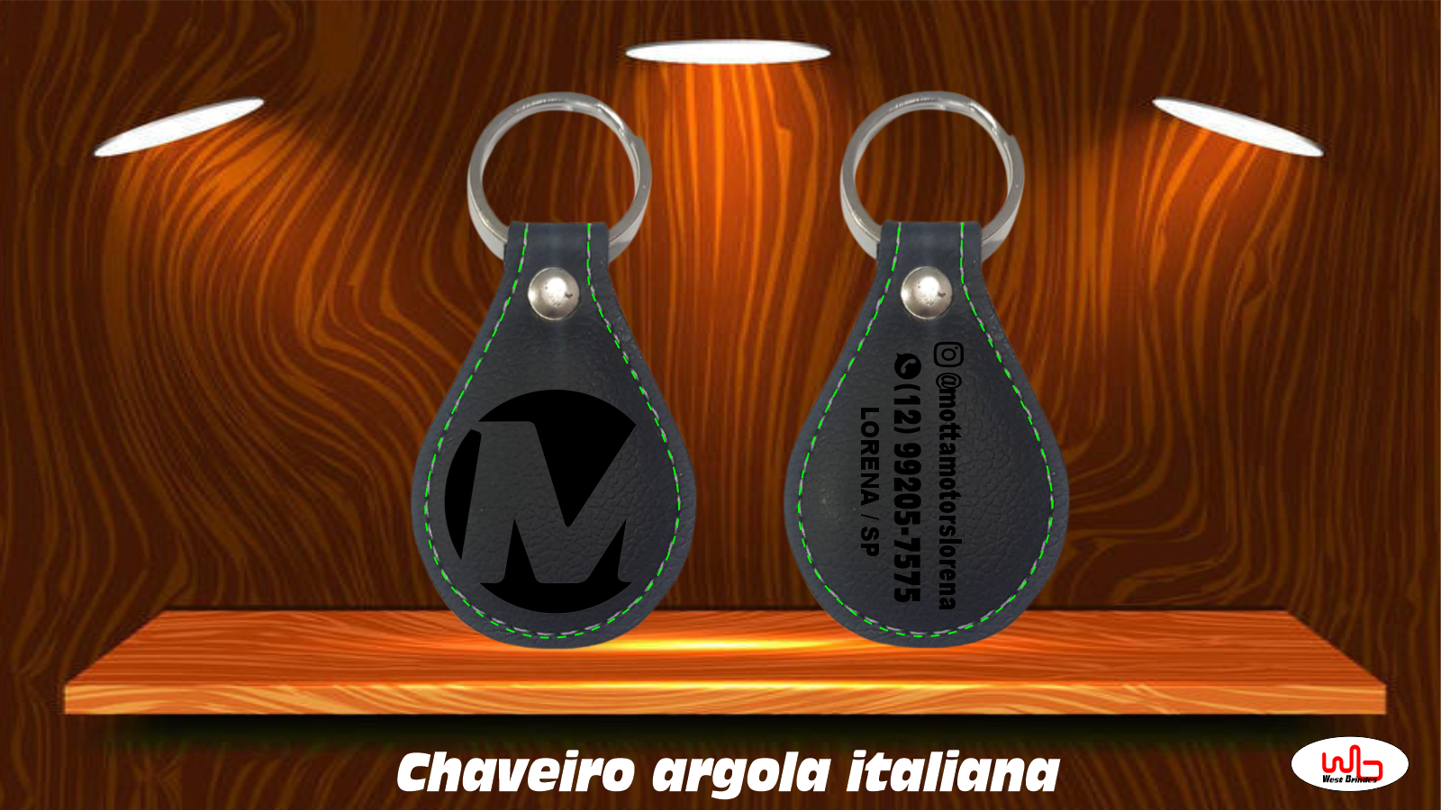 Couro montana s/ mosquetão
